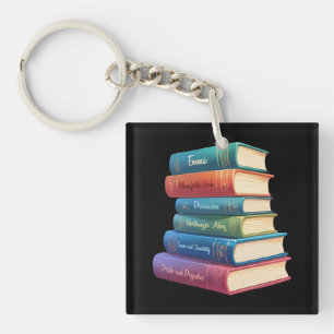 Jane Austen's Novels VIII Key Ring