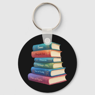 Jane Austen's Novels VIII Key Ring