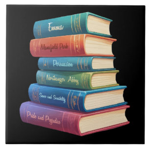 Jane Austen's Novels VIII Tile