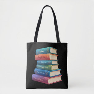 Jane Austen's Novels VIII Tote Bag