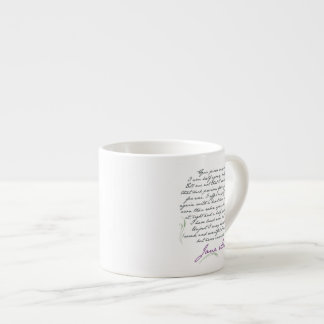 Jane Austen's Persuasion Quote #1 Espresso Mug