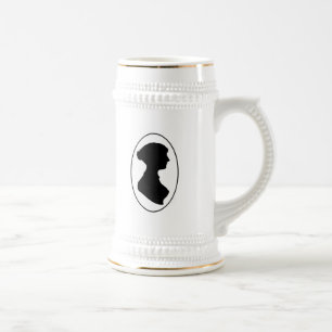 Jane Austen's Silhouette Beer Stein