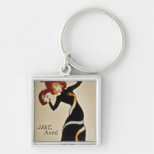 Jane Avril  1899 Key Ring