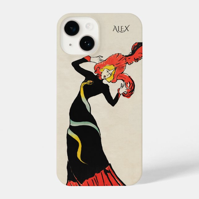 Jane Avril | Toulouse-Lautrec | Customisable iPhone Case (Back)