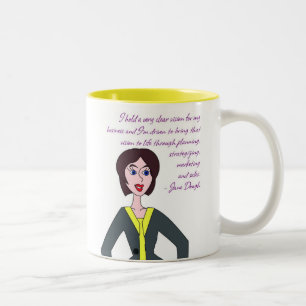 Jane Dough Two-Tone Coffee Mug