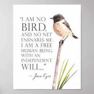 Jane Eyre - I Am No Bird Poster