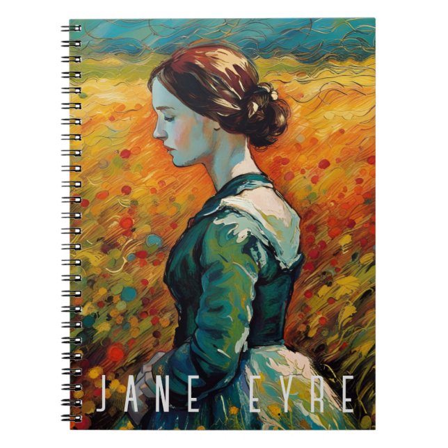Jane Eyre Monet Style Painting Notebook (Front)