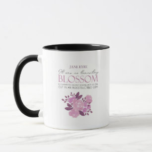 Jane Eyre - No Transitory Blossom - Pink Roses Mug