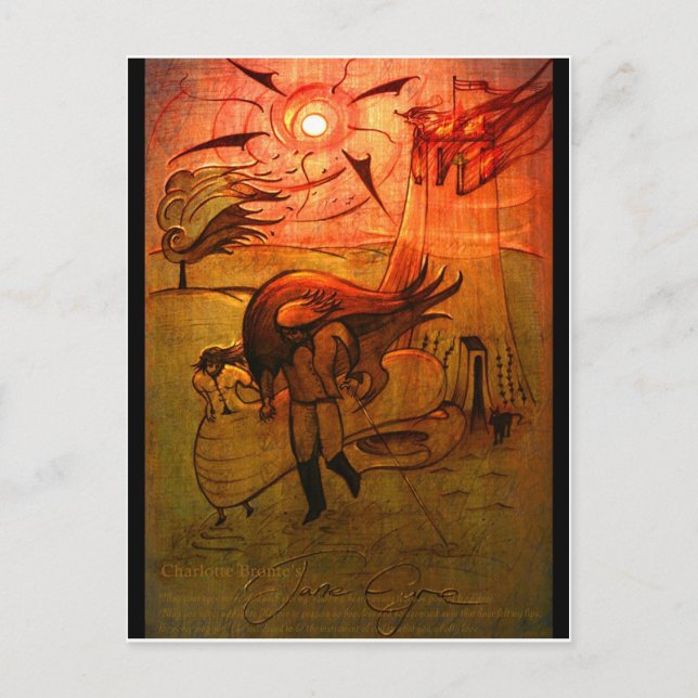 Jane Eyre postcard (Front)