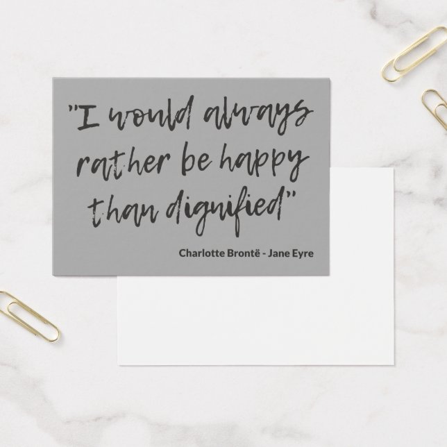 Jane Eyre Quote I (Office)