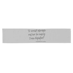 Jane Eyre Quote I Short Table Runner