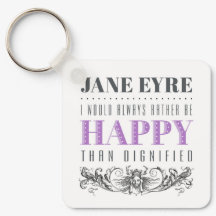 Jane Eyre Quote - I Would Always Rather Be Happy