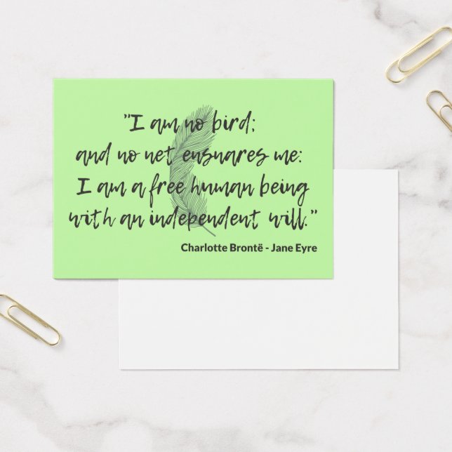 Jane Eyre Quote II (Office)