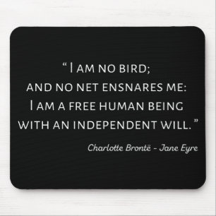 Jane Eyre Quote II - Classic Style Mouse Pad