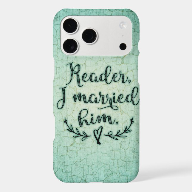 Jane Eyre Reader I Married Him (Back)