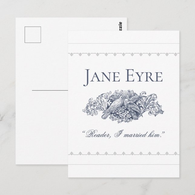 Jane Eyre - Reader I Married Him - Doves Postcard (Front/Back)