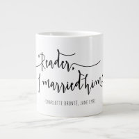 Jane Eyre "Reader, I married him." Mug