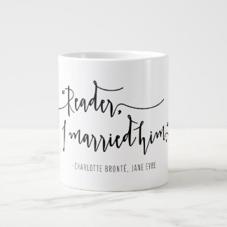 Jane Eyre "Reader, I married him." Mug