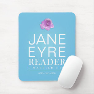 Jane Eyre - Reader I Married Him - Text Mouse Pad