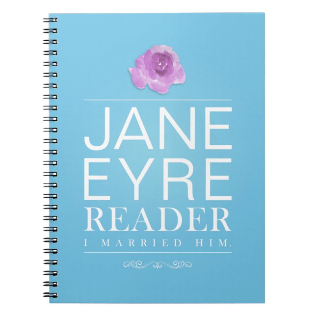 Jane Eyre - Reader I Married Him - Text Notebook (Front)