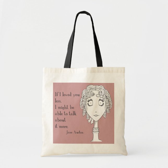 Jane quote tote bag (Front)
