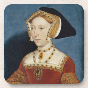 Jane Seymour - Hans Holbien the Younger - 1536 Coaster