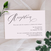 Jane Simple Minimal Black Script Wedding Reception