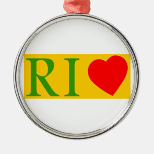 Janeiro love River Metal Tree Decoration