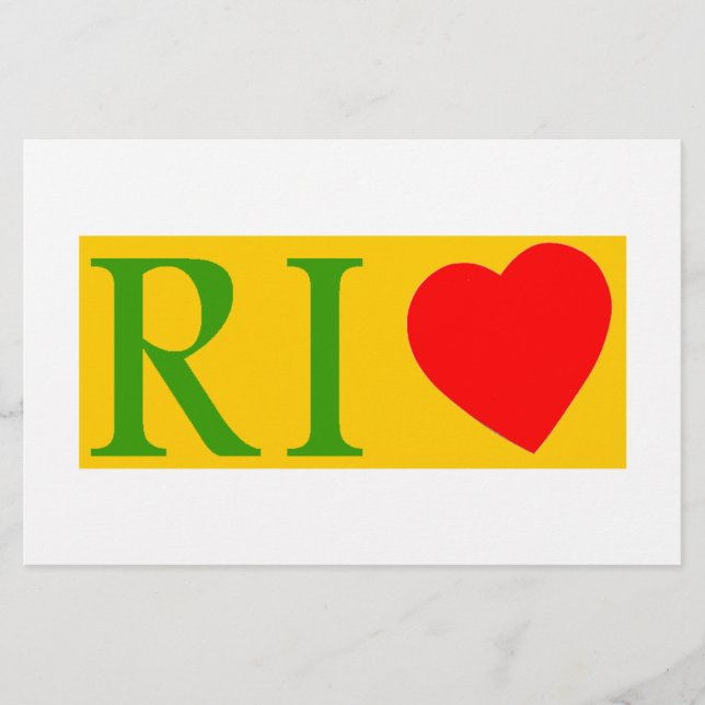 Janeiro love River Stationery (Front)