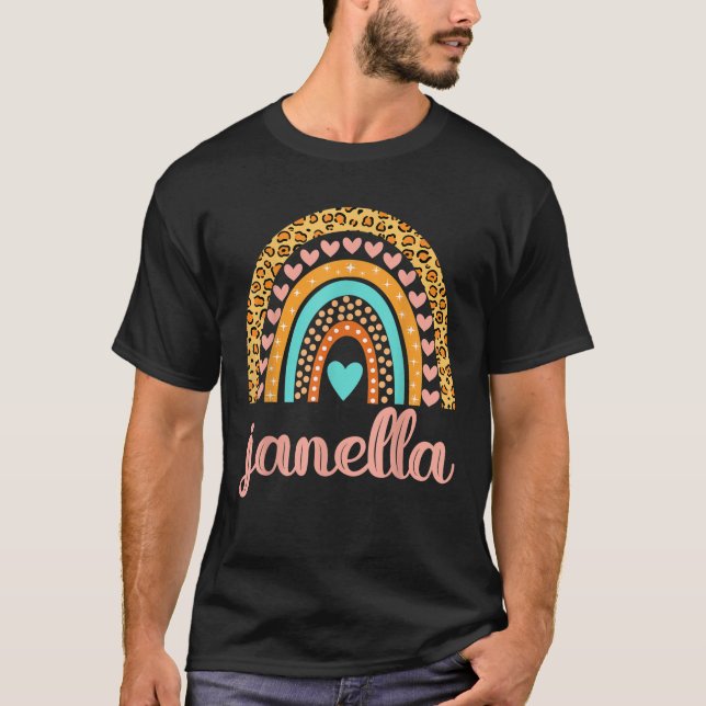 Janella Janella Name Birthday Gift T-Shirt (Front)