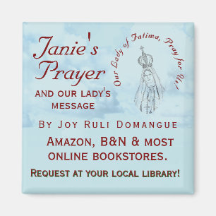 Janie's Prayer Promotional Magnet