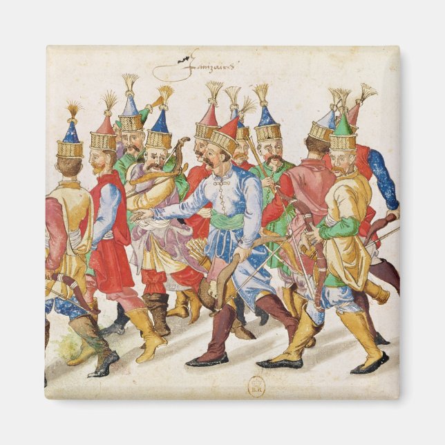 Janissaries, 1583 magnet (Front)