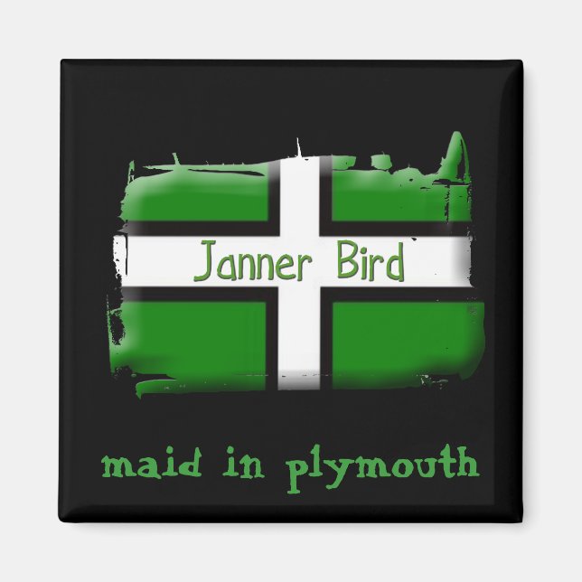 Janner Bird Magnet (Front)