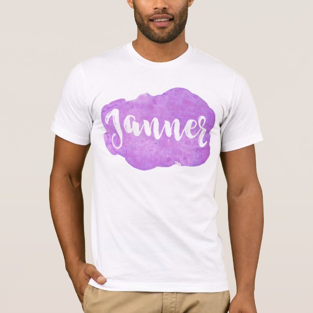 Janner Devon Dialect Slang Tee (Front)