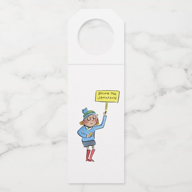 Janopause Bottle Tag (Front)