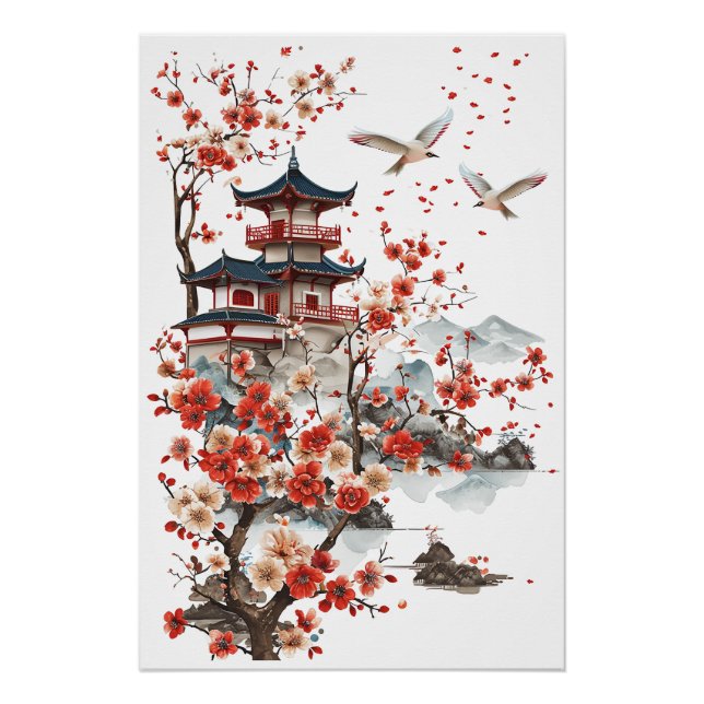 Janoxisi - Spring in red (1/4)- Download Poster (Front)