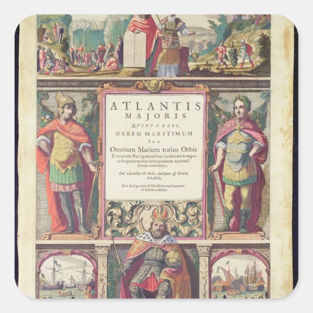 Jansson,the Fifth Volume Jansson's Square Sticker (Front)