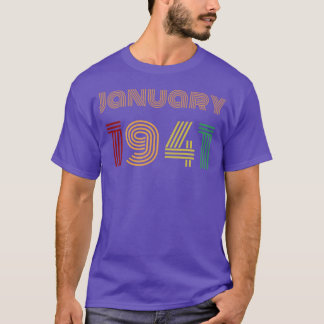 January 1941 Birthday Gift T-Shirt