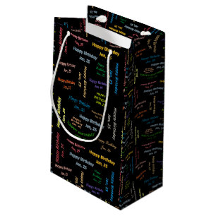 January, 25 Birthday Gift Bag