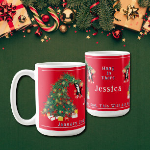 January 2nd This Will ALL Be Over Funny Christmas Coffee Mug