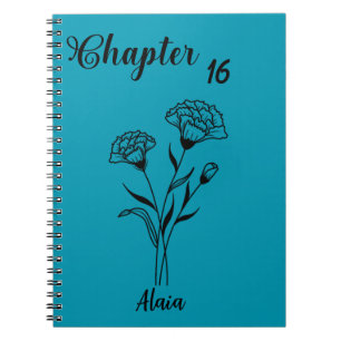 January Bloom Notebook – Carnation Journal