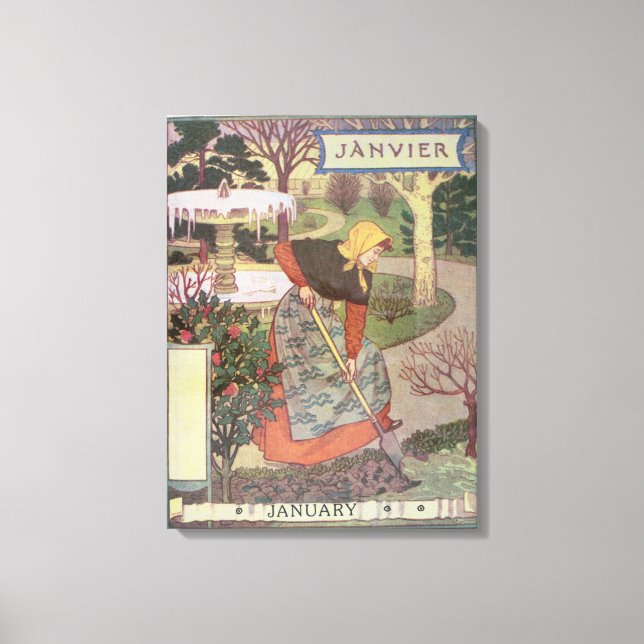 January Canvas Print (Front)