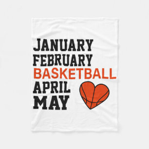 January February Sketll April Funny Apparel 1 Fleece Blanket