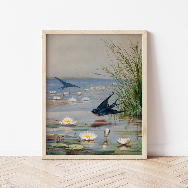 January | Fidelia Bridges Poster (Creator Uploaded)