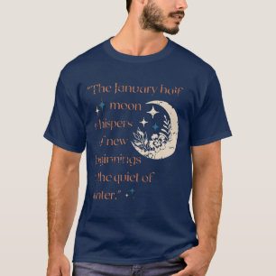 January Half Moon / New Beginnings/Vintage T-Shirt