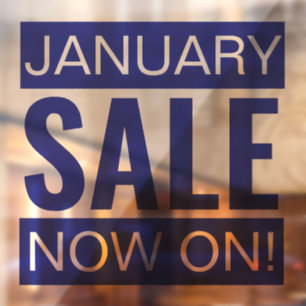 January Sale Blue