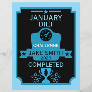 January Weight Loss Congratulation