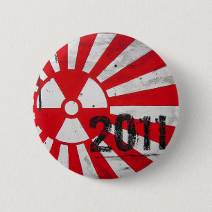 Japan 2011 ...in Memory 6 Cm Round Badge