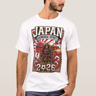 Japan 2026 Personalised Football Fan T-Shirt