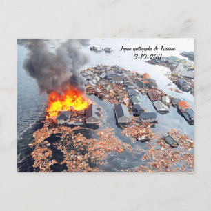Japan 3-11-2011 Earthquake_ Postcard